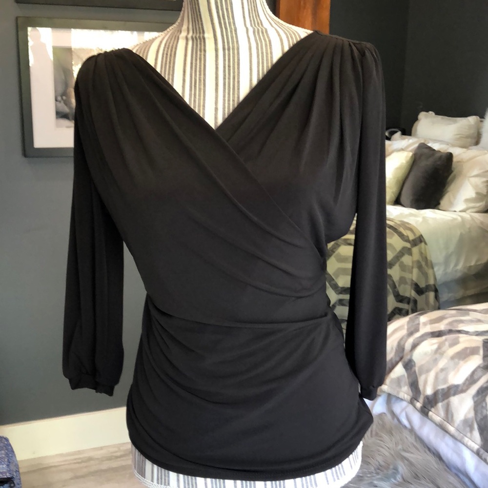 New York & Company stretch 3/4 sleeve top